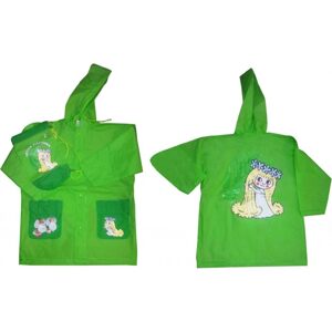 Pláštenka Víla Amálka, Pidilidi, PL04, zelená - 104 | 4roky