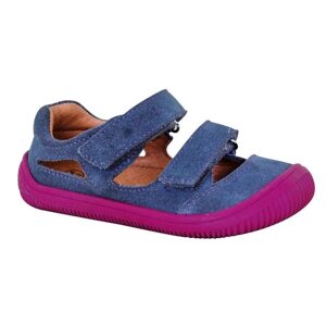 dievčenské boty Barefoot BERG GREY, Protetika, šedá - 33