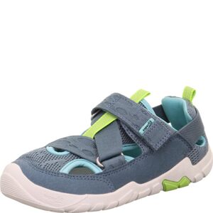 Chlapčenské sandále barefit TRACE Blue/Light green Superfit 1-006029-8000 blue - 29