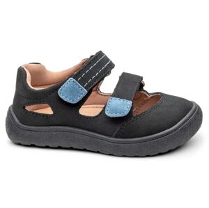 Chlapčenské barefoot sandále PROTETIKA NERY BLACK black - 30